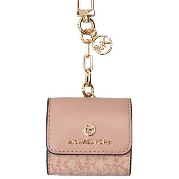 MICHAEL KORS AirPods Pro Pink Logo Clip Case MICHAEL KORS AirPods Pro Pink Logo Clip Case